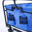 Chariot de plage pliant Wagon Garden (bleu)