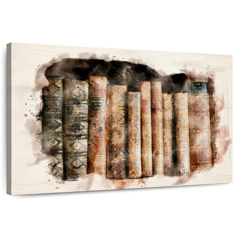 Kerner Heirloom Books, 24" H x 36" W