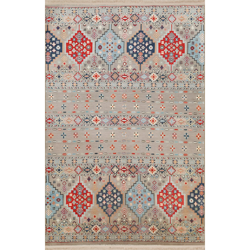 Tapis intérieur / extérieur Sanzone, Rectangle 3 pi 11 po x 6 pi 7 po