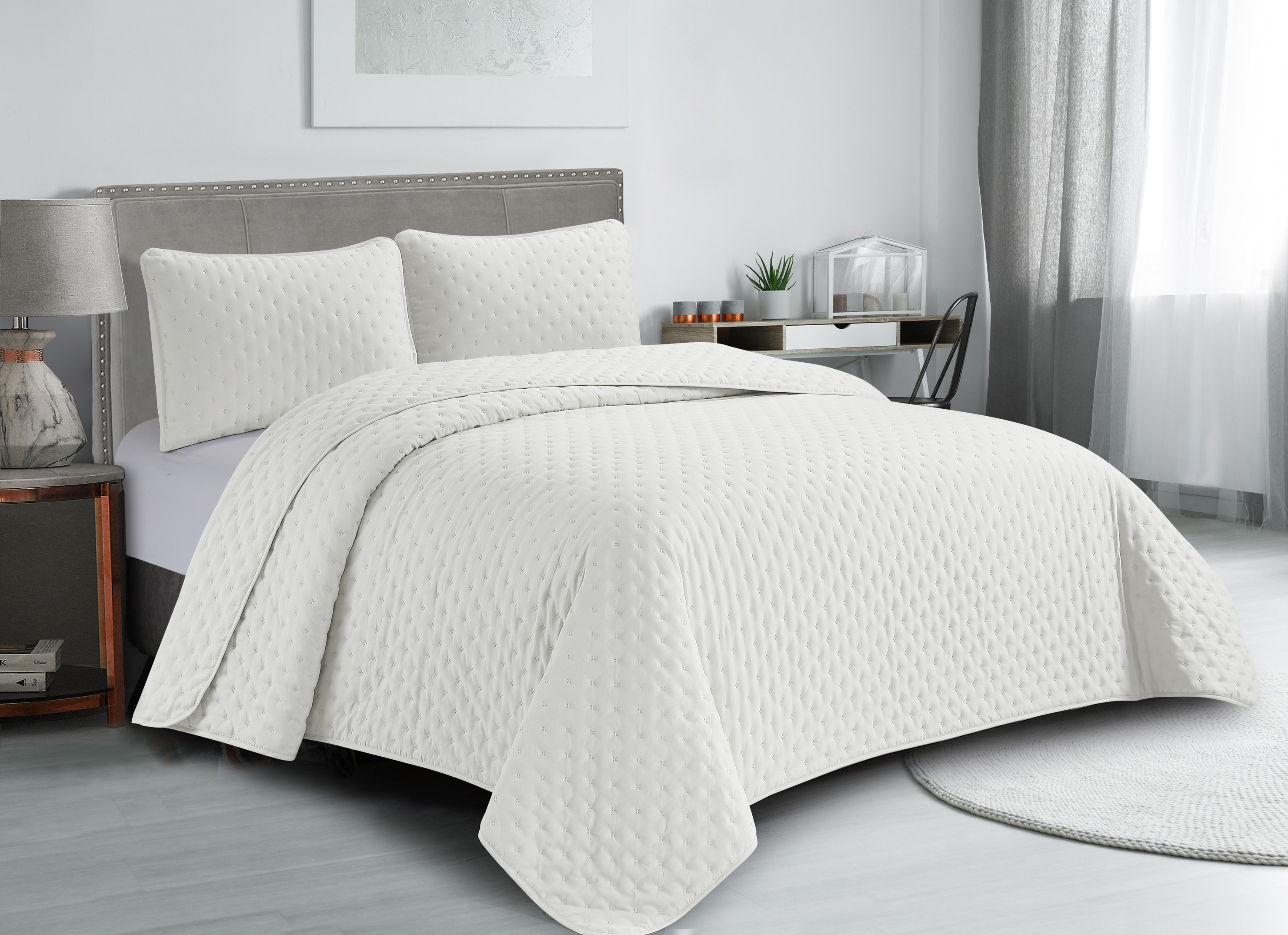 Ebern Designs Charlien Microfiber Quilt Set - Wayfair Canada