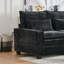 Canapé à assise profonde avec repose-pieds 99 po Chenille-1618006004
