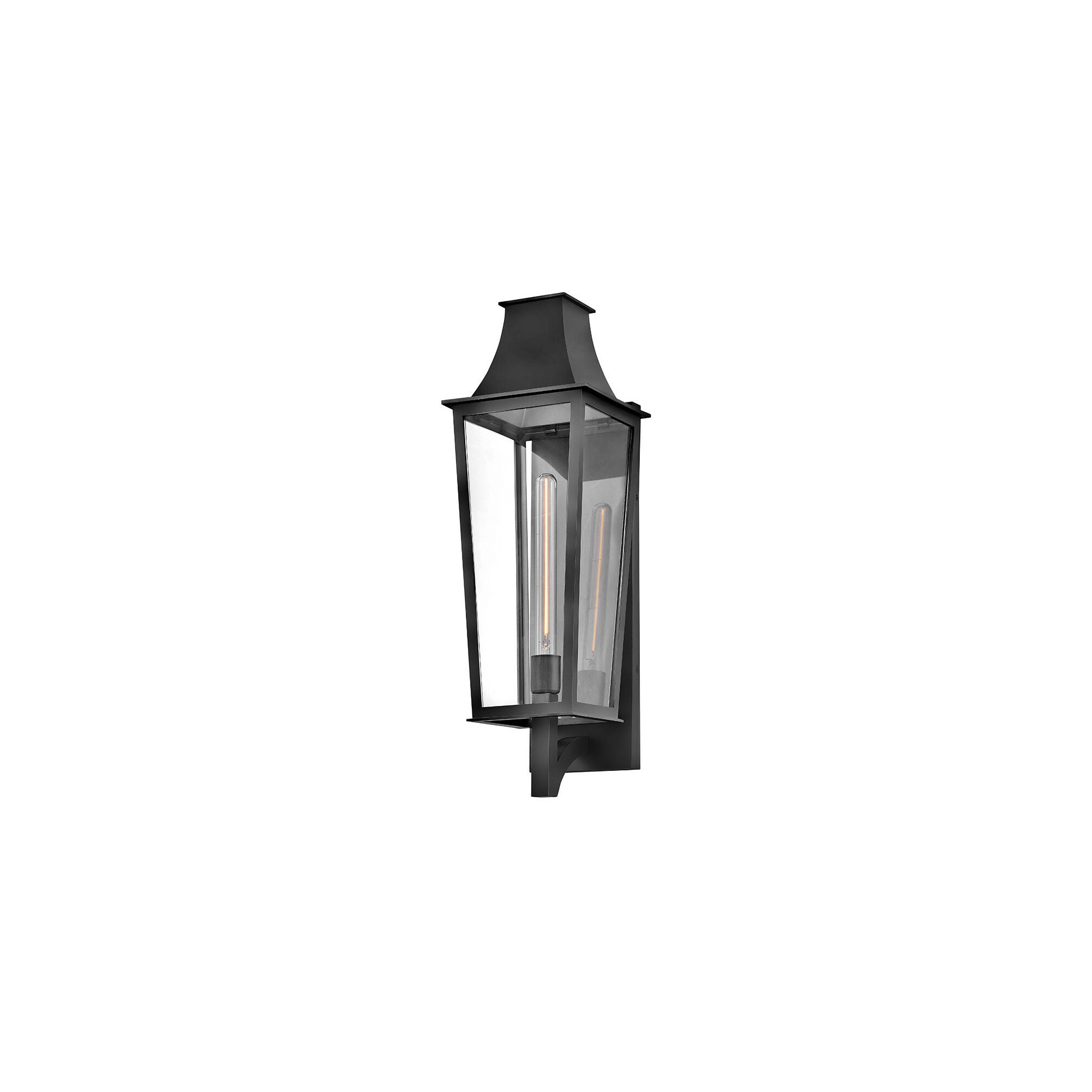 Hinkley Georgetown Wall Mount, 26.75" H x 8.5" W x 9.75" D, Black