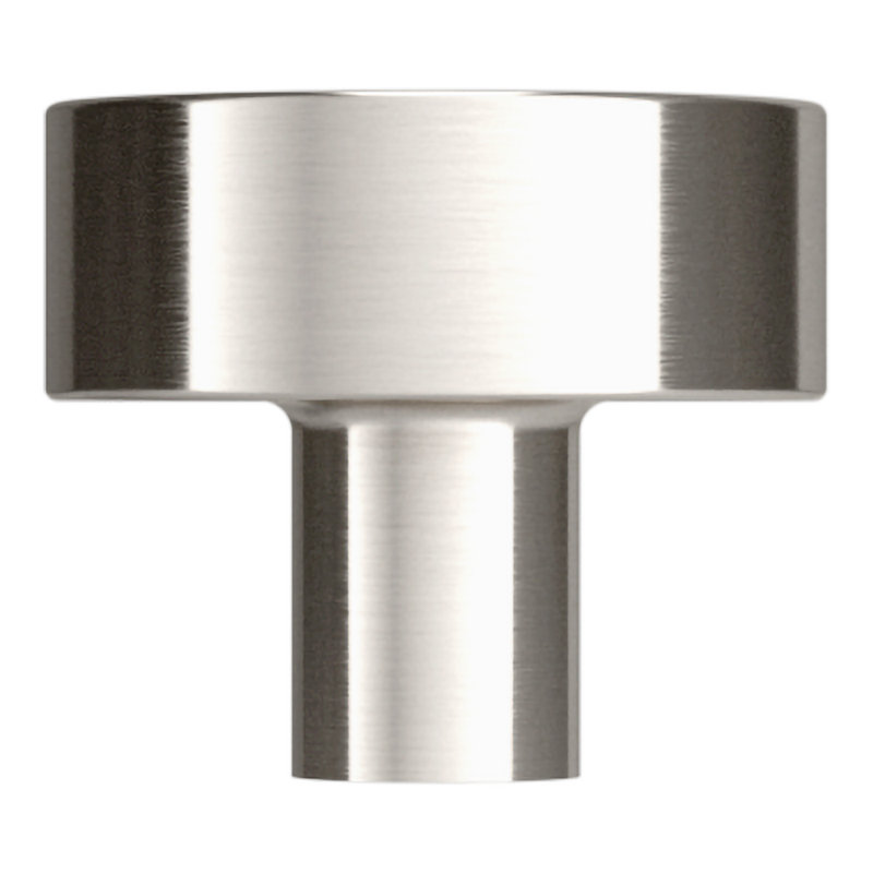 4404 Contemporary Knob, 1.25", Satin Nickel