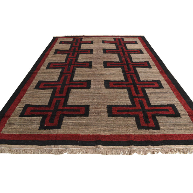 Tapis brun 10 x 13 Pham