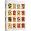 Assortiment de toast, illustration de nourriture, images de cuisine, impression sur toile encadrée-126030972-126030974