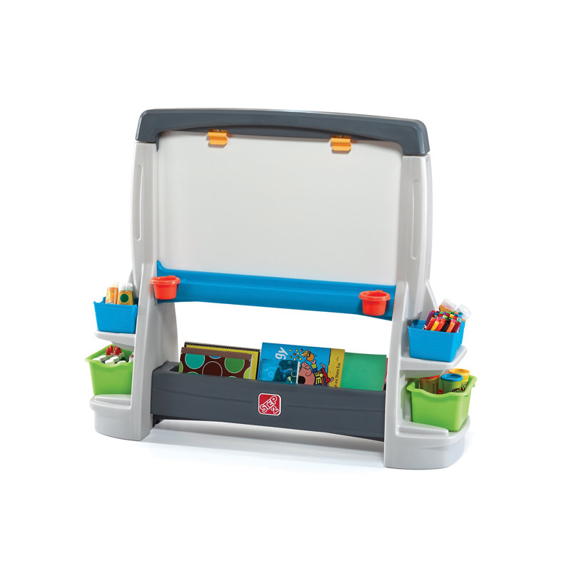 Step2 Jumbo Double-Sided Plastic Toddler Art Easel