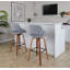 Tabouret de bar et de comptoir rembourré Najrin-104872003-87284284