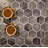 1.9" x 1.9" Glass Hexagon Mosaic Tile-61485184