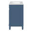 Meuble-lavabo de 30 po avec lavabo en céramique, petite armoire de salle de bain, armoire moderne avec 2 tiroirs et tablette réglable-1750861834