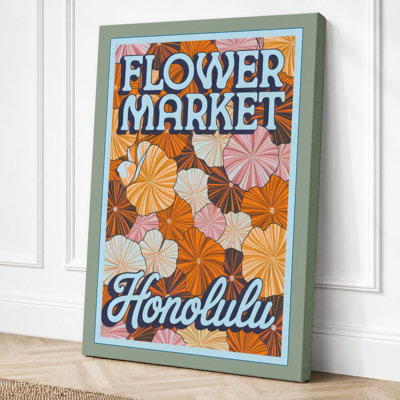 Postcard From Honolulu Vintage - Print