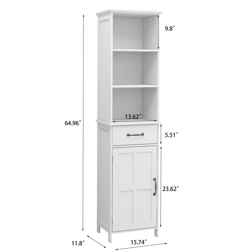 Freestanding Linen Cabinet