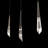 Solitude 3 Light Crystal LED Multi-Light Pendant-101292251