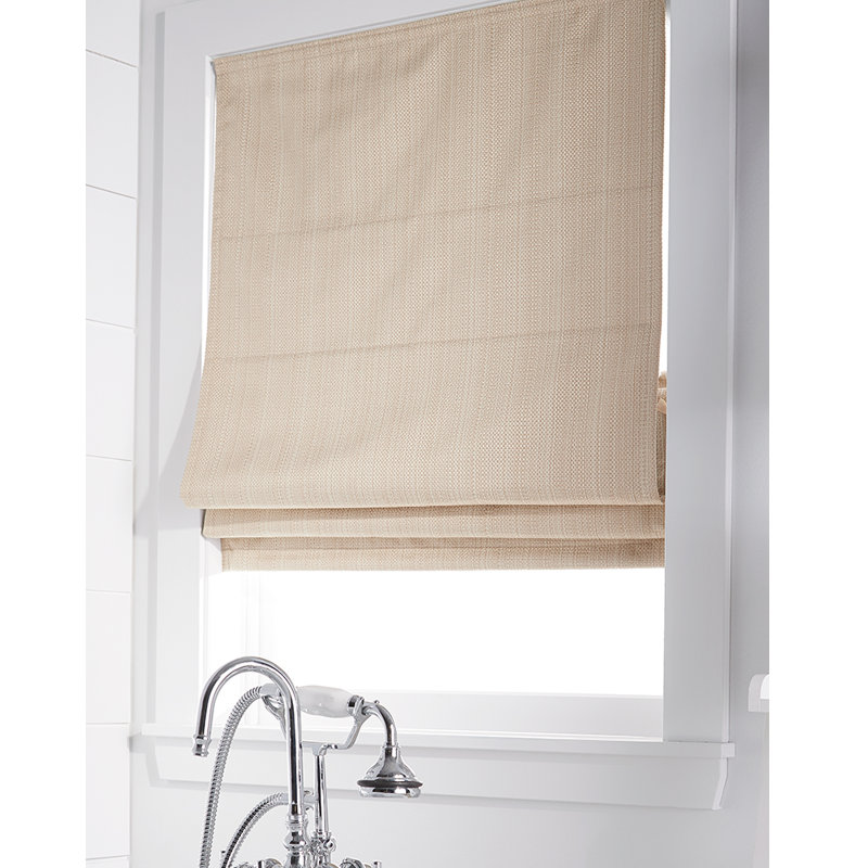 Toile d'ombrage romaine obscurcissante, l 34 po x L 64 po, Lin
