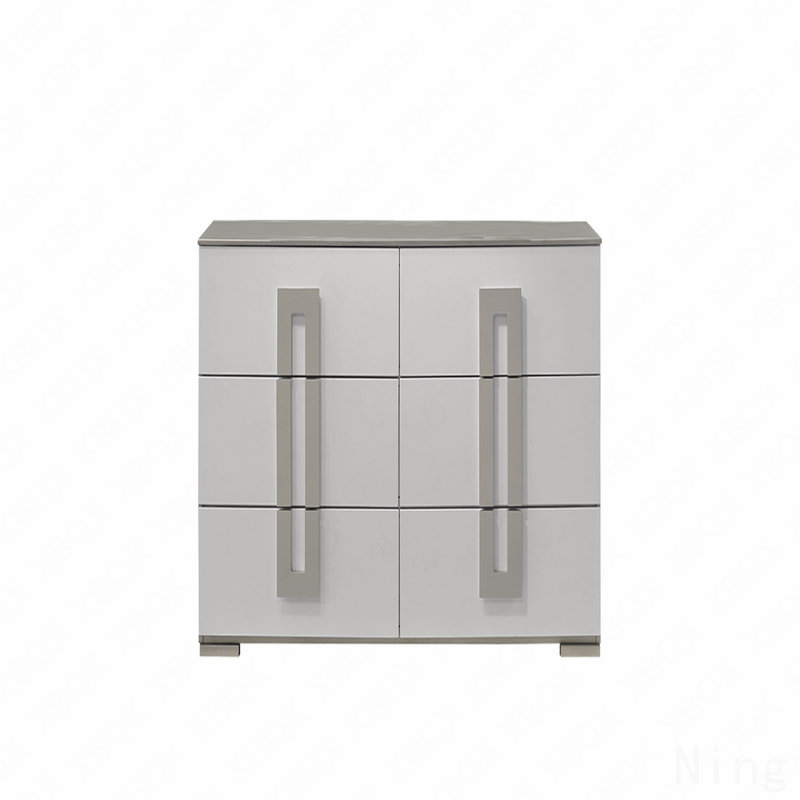 Contemporary Style 6- Drawer Dresser Made With Wood