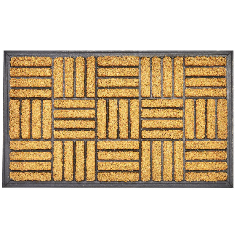 Tapis d'extérieur antidérapant Criss Cross Coir (Coco), H 1 po x l 18 po x L 30 po