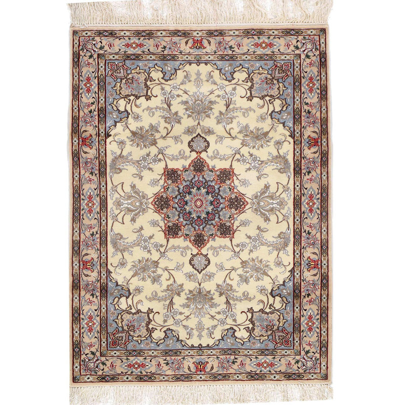 Mekalah Oriental Area Rug in Ivory