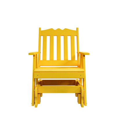 Fauteuil oscillant York en plastique recyclé York