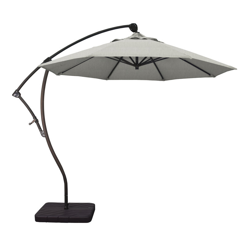 Parasol en porte-à-faux 9' Welwyn, Toile granit Sunbrella®