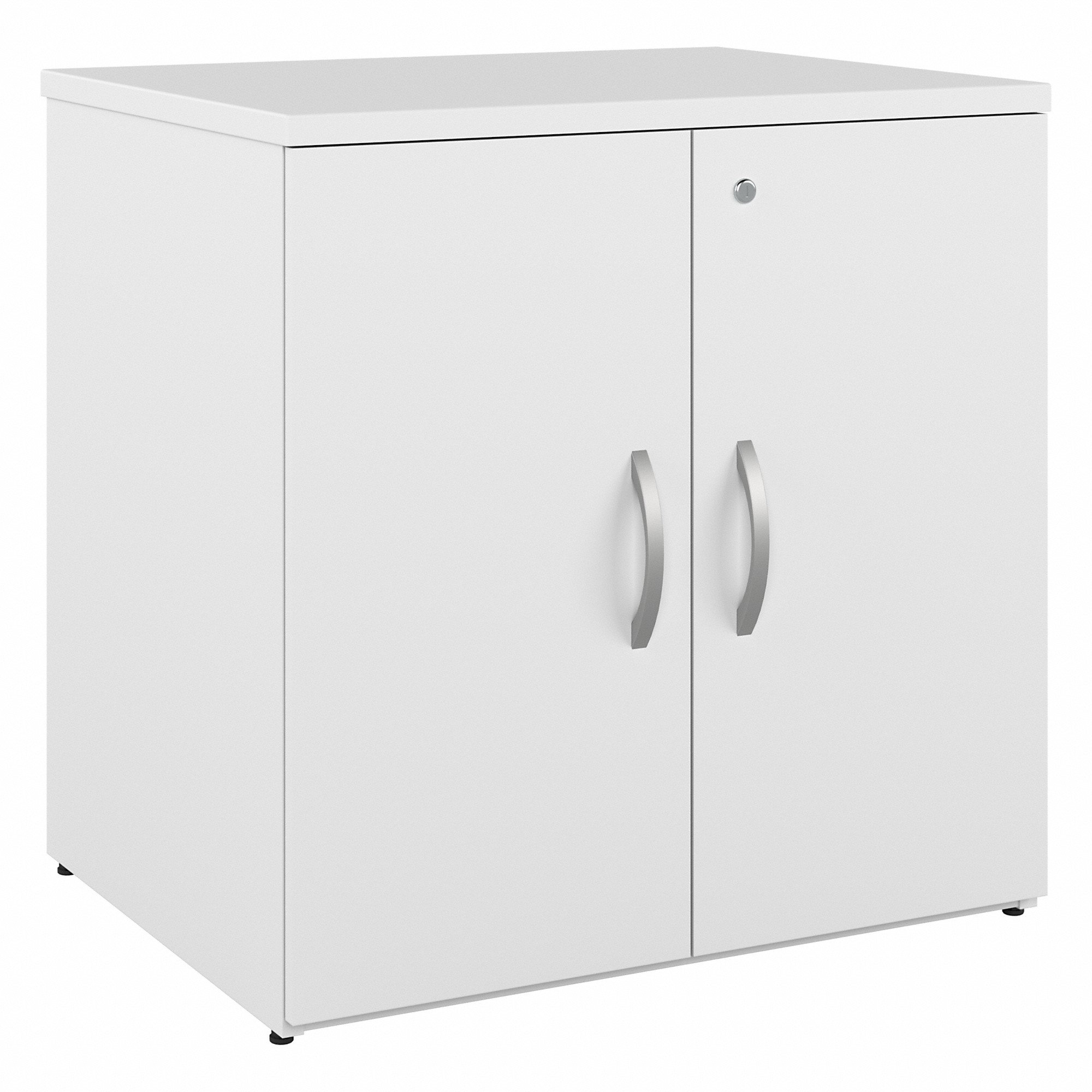 Universal Tall Storage Cabinet with Doors by Bush Business