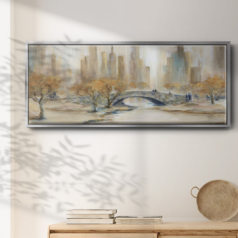 Central Park - toile encadrée, H 20 po x l 50 po