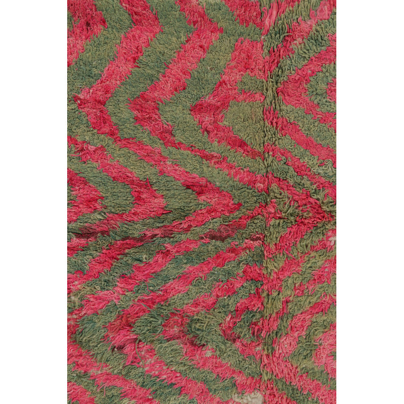 One-of-a-Kind 5'x5'4” Hand Knotted Area Rug