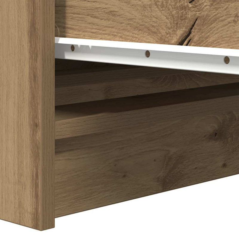 Sideboard 37.5X35x76 Cm Engineered Wood, Artisan Oak