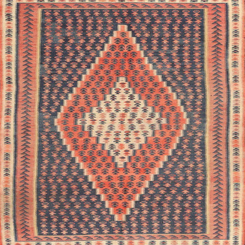 Oriental Indoor Rug, Square 7'