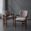 Ensemble de 2 chaises de salle à manger avec accoudoirs rembourrés-1331789938-1331789940