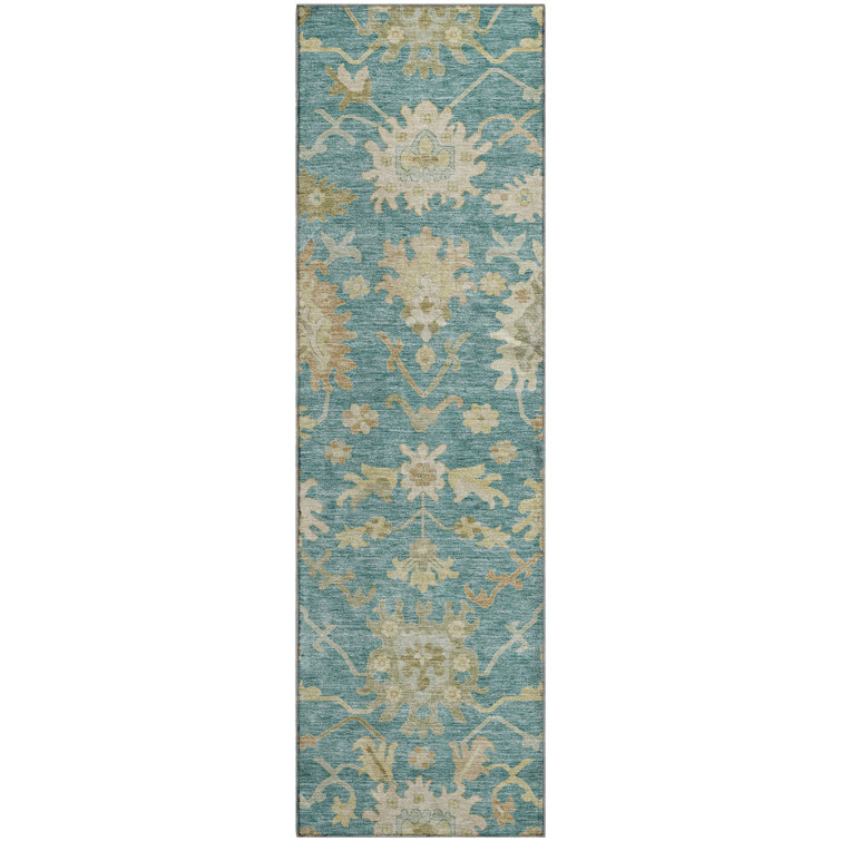 Premium Machine Washable Gurubaksh AMF1150 Global Rug