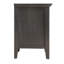 Table de chevet 3 tiroirs Hammond, noir-1403533581