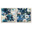 Manon - Ensemble de 2 collages carrés botaniques abstraits-101849196-101849195