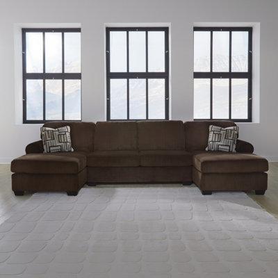 Maulik 3-Piece Sectional With Double Chaise