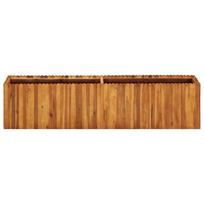Cribb Solid Acacia Wood Raised Garden Bed