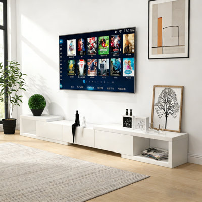 Modern, Simple and Retractable TV Cabinet