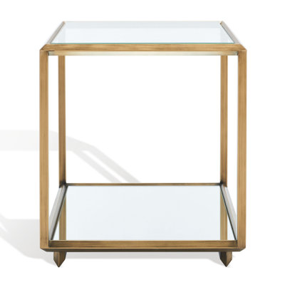 Florabella Glass End Table