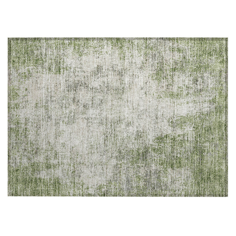Aleighna Area Rug with Non-Slip Backing, Rectangle 1'8" x 2'6"