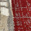 Tapis rouge à motif écossais 5X7 Collection Luxe Weavers Incas 184-483943218