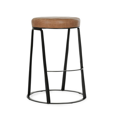 Sawyer Leather Counter Stool