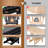 Adirondack Chair - HDPE Weather Resistant, No Tools and Hardware Required 5-Minute Assembly, Patio, Firepit or Lawn Chairs, Black-1446425784