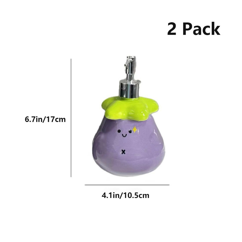 Distributeur de savon pour salle de bain (ensemble de 2)