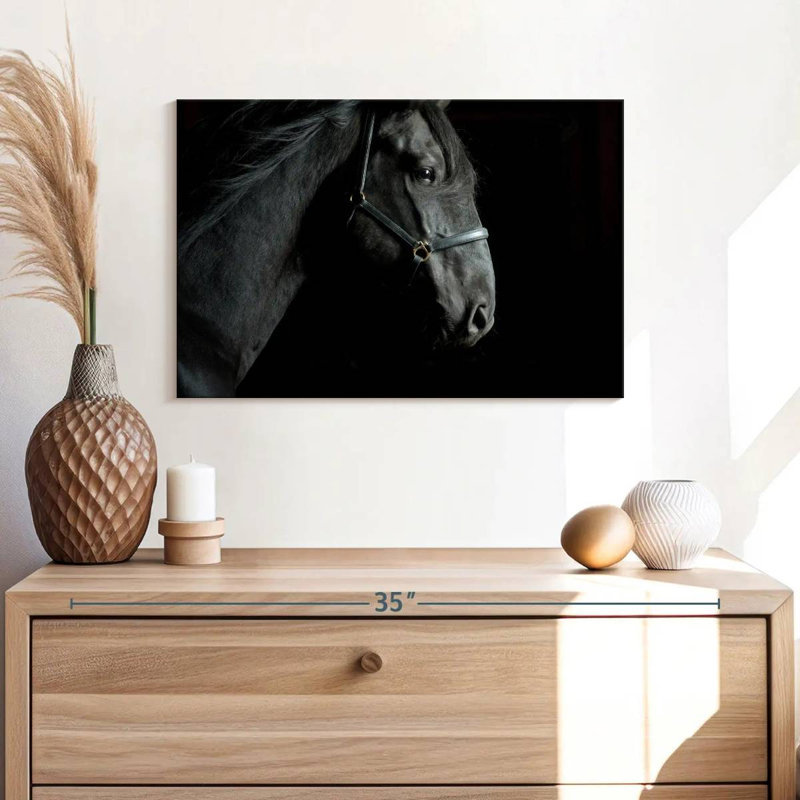 Brampt Horse Head, 32" H x 48" W