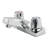 Centerset Bathroom Faucet with Drain Assembly