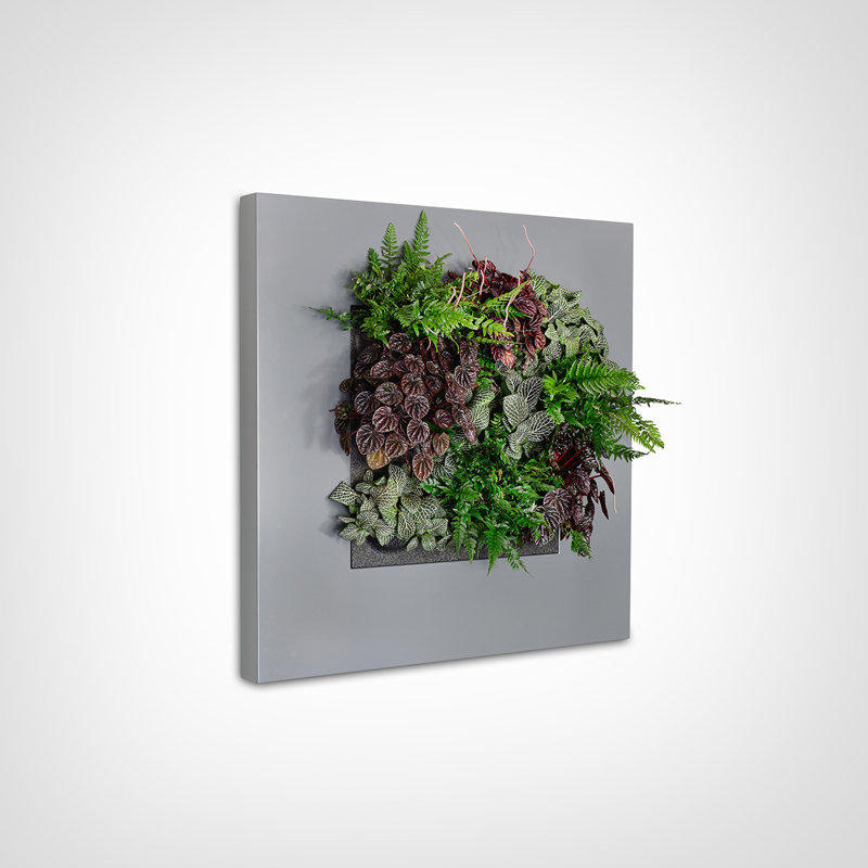 Nilda Metal Planter, Silver