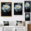 Blanc, jaune, souci élégant, simplicité, photo - souci, décoration murale-1808361577-1808361582