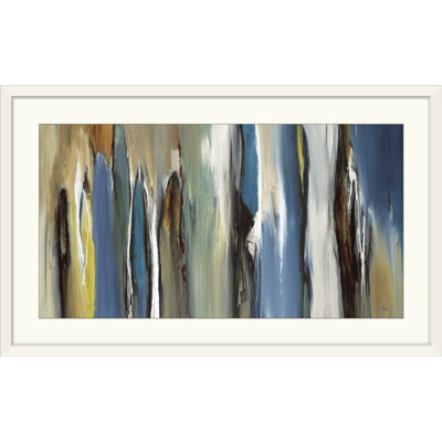 Zyyon Fields Of Blue by Lisa Ridgers - Print on Canvas