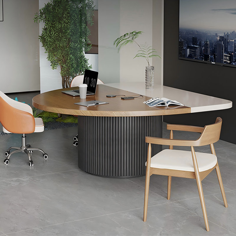 Table de conférence 39,37 po, 29.53" H x 39.37" W x 31.50" D