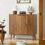 Buffet avec rangement, buffet de style campagnard avec trombone, armoire à café en bois