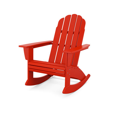 Chaise berçante d'extérieur POLYWOOD