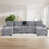 Gray Chenille
