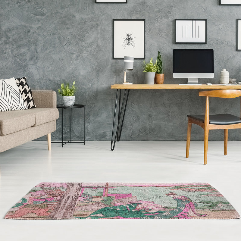 Chenille Indoor Rug, Rectangle 3' x 5'